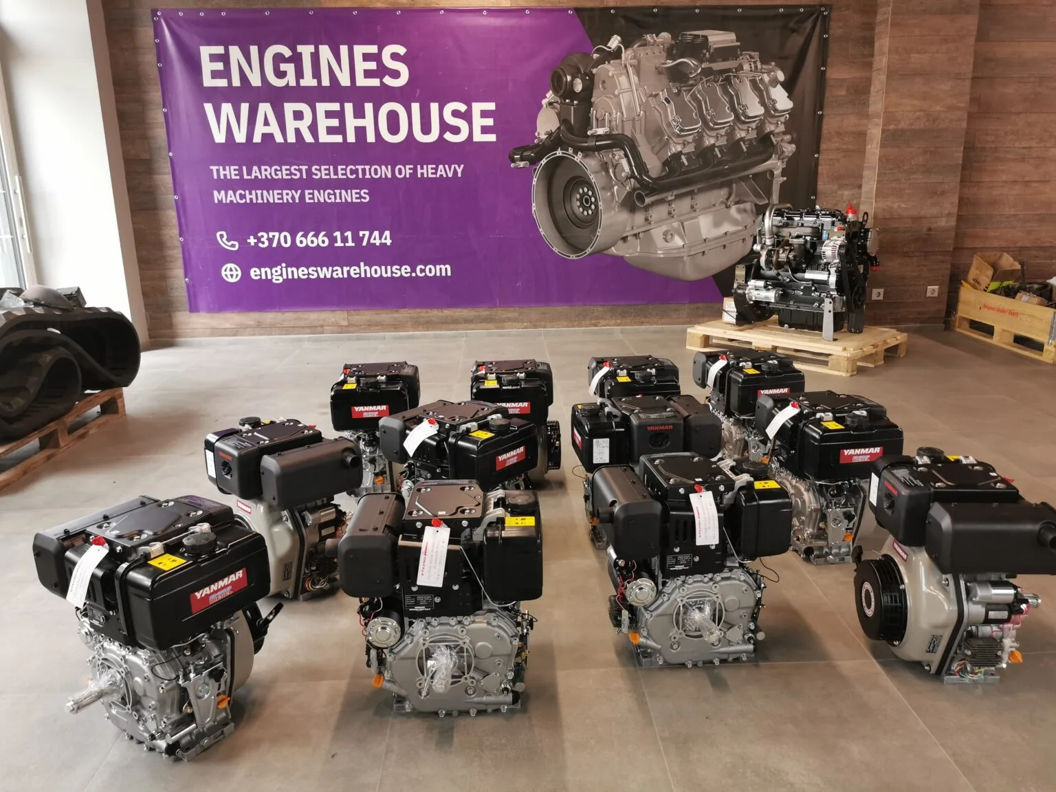 YANMAR L100N dzinējs (JAUNS)