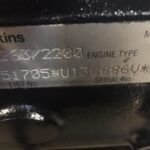 PERKINS 1104D-E44TA NJ51705 dzinējs (JAUNS)