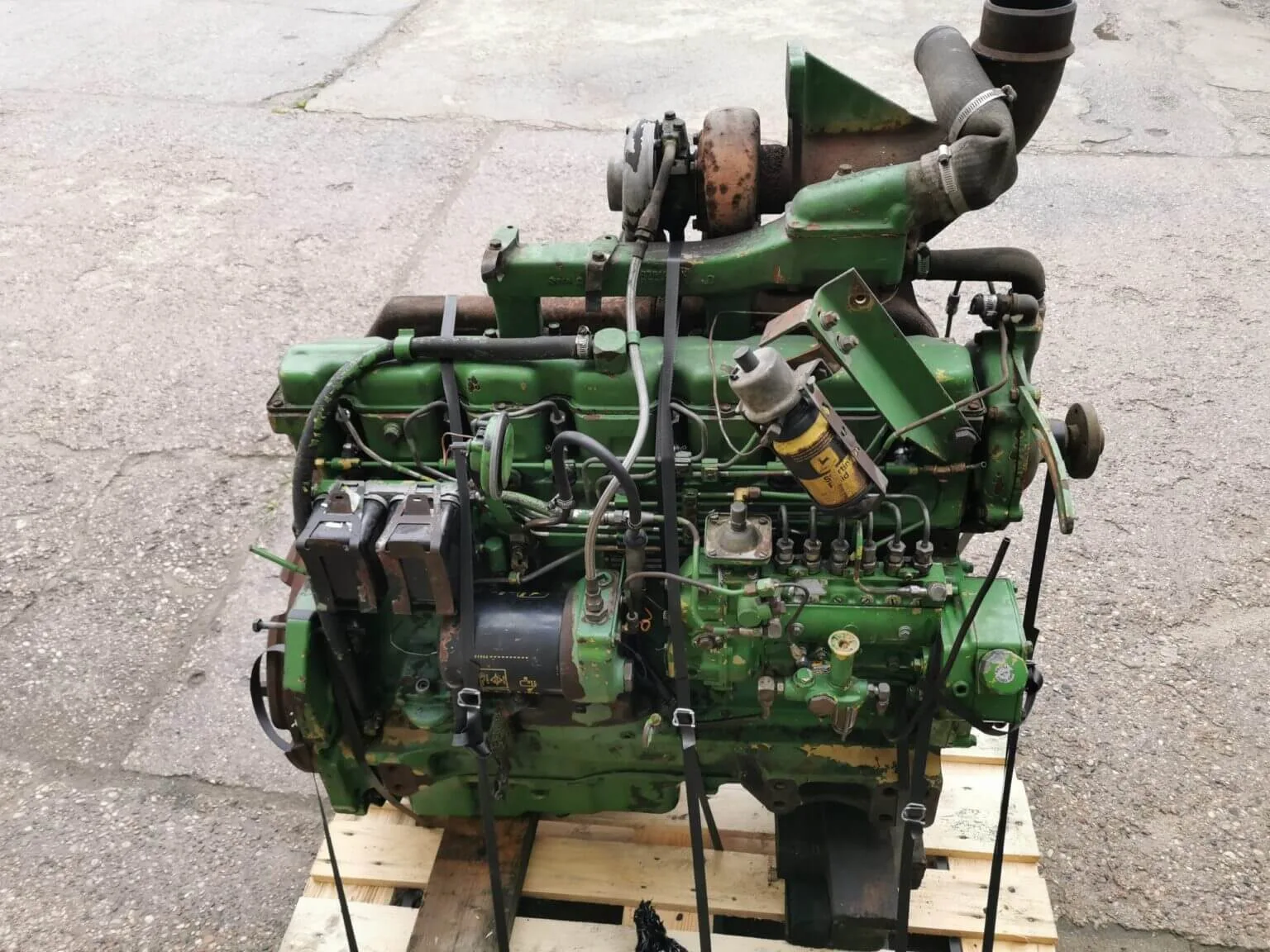 JOHN DEERE 6466TL-09 (4240S) dzinējs (LIETOTS)