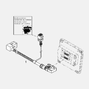 Motora elektroinstalācijas komplekts DEUTZ 04215317