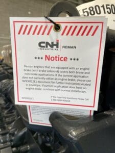 IVECO FPT FPT F3BFE613C*A dzinēja CURSOR 13 CNH 5801509340R (ATJAUNOTS)