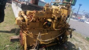 CATERPILLAR D353E MARINE dzinējs 8L3922 (IZMANTOTS)