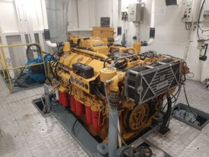 Caterpillar 3412E DITA Marine 2gabs dzinējs (ATJAUNOTS)