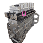 IVECO / FPT F4AFE611A/C/D/E/K – TECTOR E 6 6 CY variklio blokas su vidiniais komponentais ir galvute (NAUJAS) – nuotrauka 1