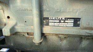 DEUTZ F3L912 dzinējs (IZMANTOTS)
