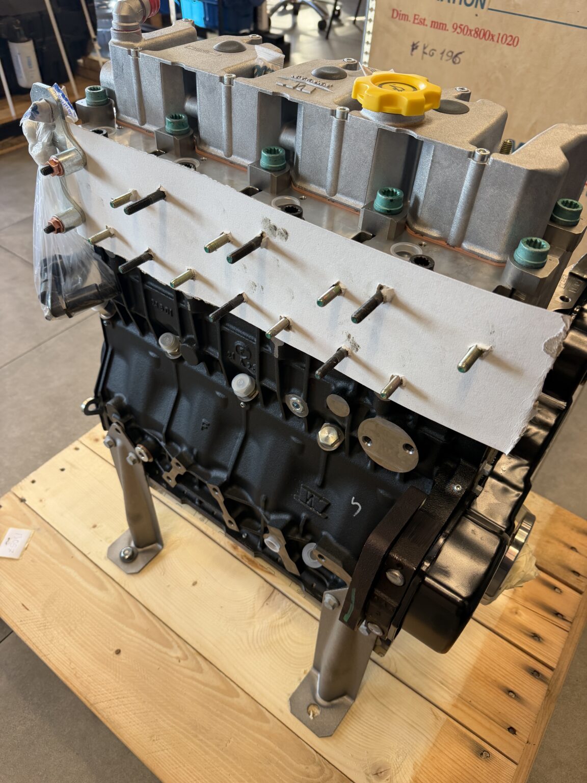 VM Motori D754E, D754 TPE2 10012256F Garais dzinēja bloks (Jauns)