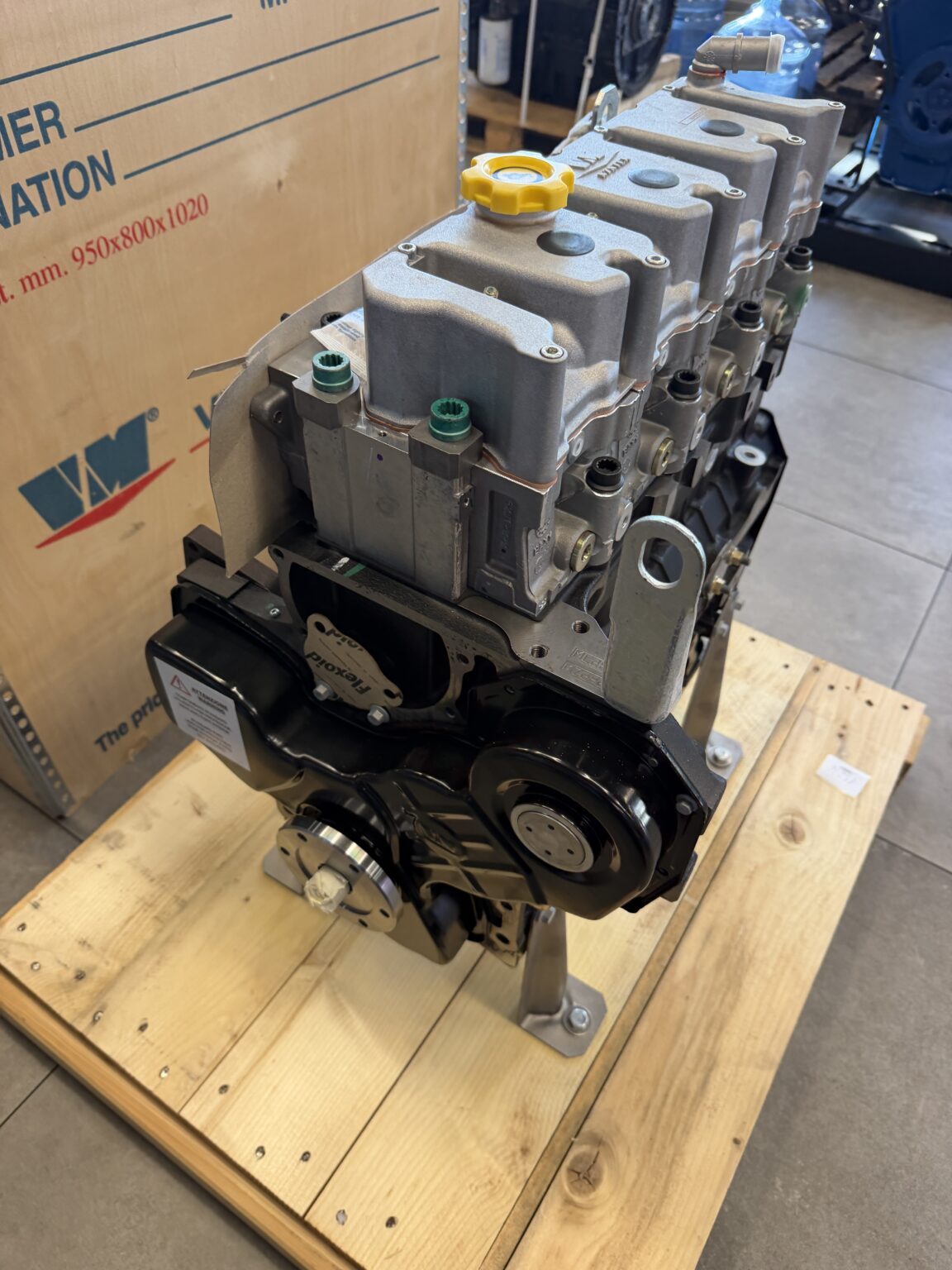 VM Motori D754TE, D754TE3 10012320F Garais dzinēja bloks (JAUNS)